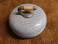 Curling Stone 1940's from the island of Ailsa Craig Blue Granite