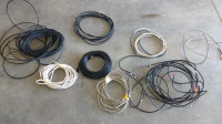 TV cables, various lengths