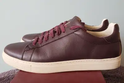 Armani Jeans leather sneaker shoe (Giorgio Armani), View more