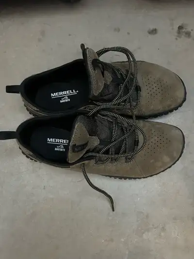 Size 12 Merrell barefoot shoes for sale. Received as a gift but not for me. Worn once so practically...