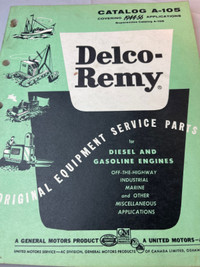 VINTAGE 1944-1956 DELCO REMY ORIGINAL EQUIPMENT PARTS CAT #M0161