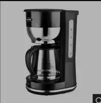 KALORIKKalorik 10-Cup Black Retro Coffee Maker