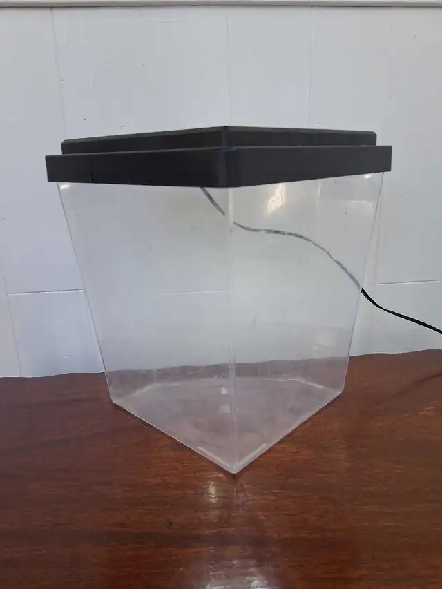 1 gallon Plastic aquarium with light. in Accessories in Winnipeg - Image 2