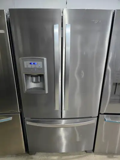 Whirlpool 36" Stainless Steel French Door Fridge Bottom Freezer, View more