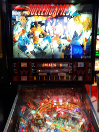 ROLLER GAMES PINBALL MACHINE