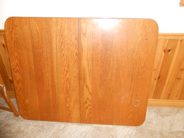 Solid wood table on wheels in Dining Tables & Sets in Peterborough - Image 2