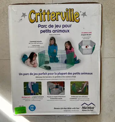 PARC DE JEU POUR PETITS ANIMAUX, View more