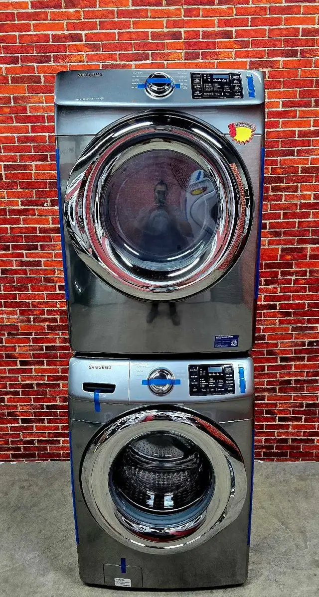 FRONT LOAD WASHER AND DRYER SET LIKE NEW WITH WARRANTY  in Washers & Dryers in Mississauga / Peel Region - Image 4