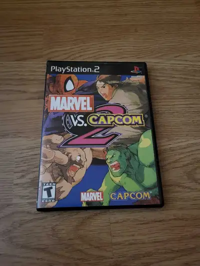 PS2 Marvel vs Capcom. Disc is like in mint condition. $130 or best offer. Good for collectors.