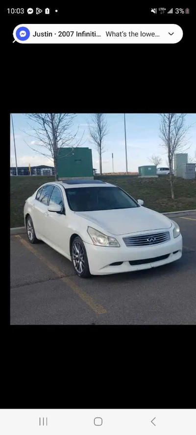 2007 infiniti g35s