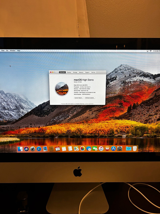 2011 Apple Imac in Desktop Computers in La Ronge - Image 2