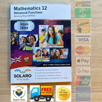 *$20 NEW Grade 12 Math MHF4U with Solutions
