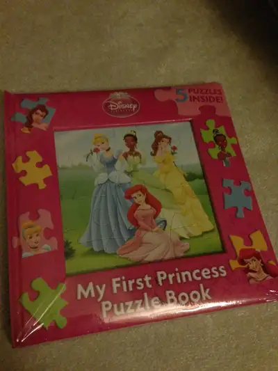 Disney Princess puzzle books, View more