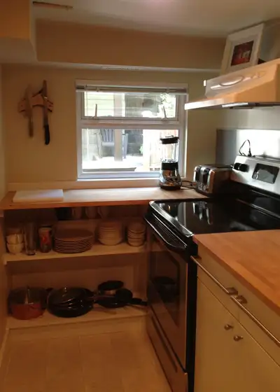 Fully furnished 2 bedroom garden level suite in the heart of Kitsilano. $2350 per month including ut...