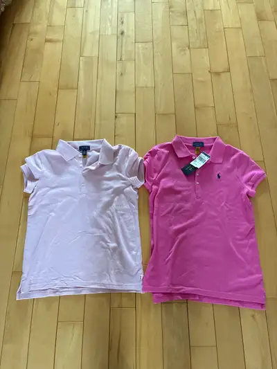 Chandail polio Rose pale large enfant 12-14 Rose foncé XL grandeur 16 enfant ( XS adulte) 15$ chacun