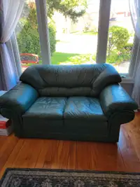 Leather Sofa, Love Seat and chair. 