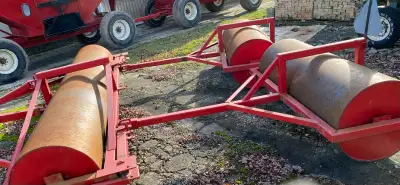 Land Roller Model R and R Centre roller 14 feet and pups are each 6 feet 7 inches Located near E X E...