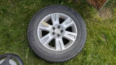 Solus all weather tires came off a 2005 subaru outback 5x100 bolt pattern
