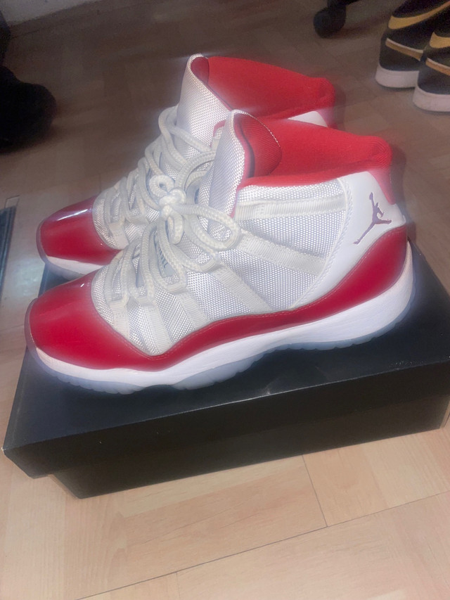 Cherry 11s Jordan’s  in Men's Shoes in Hamilton - Image 2