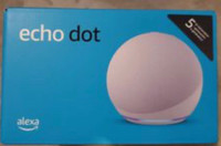 Alexa echo dot white - 5th generation - new in sealed box