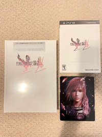 Final Fantasy XIII-2 Collector's Edition + CE guide + steelbook
