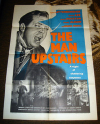 RARE 1958 UK BRITISH FILM NOIR MOVIE POSTER RICHARD ATTENBOROUGH