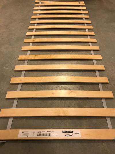 Lattes 26 po. pour petit lit d'enfant ou canapé, View more