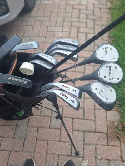 Golf Club Set + Callaway Bag + TaylorMade Burner Driver, View more