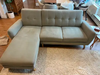 Structube Grey Sectional Couch, View more