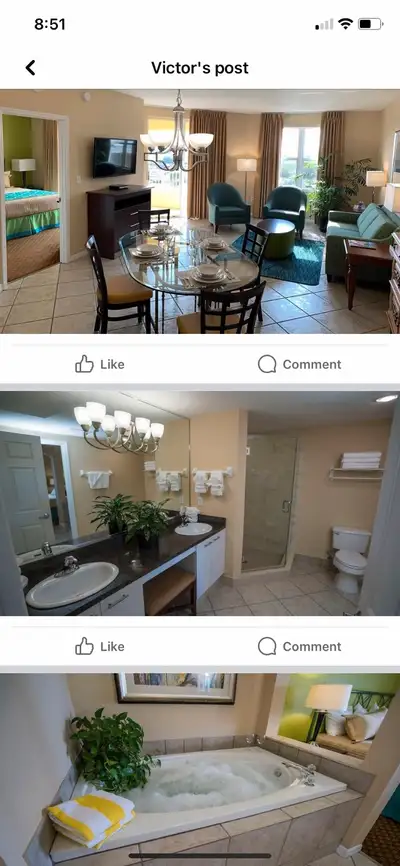 Timeshare in Florida for Sale with 2 private apartments , View more