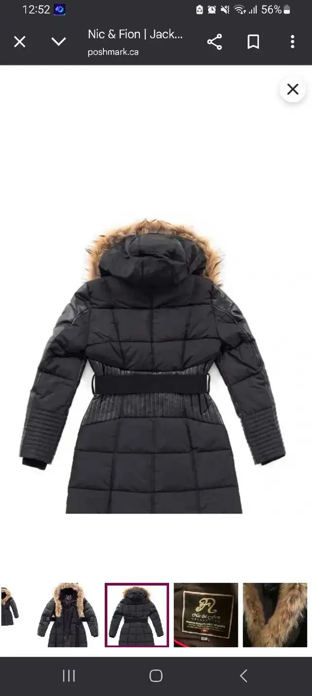 chic women's winter coat in Women's - Tops & Outerwear in City of Montréal - Image 3