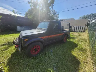 Suzuki samurai long wheel base for sale Very capable 4x4. Long wheels were made for canada getting r...