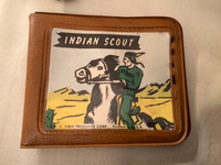 Rare Vintage Plastic Children’s Western Wallet