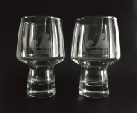 Lot de 2 verres des Expos de Montréal 5.75" des années 60'