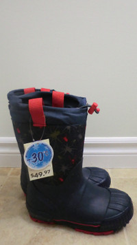 Weather Spirits boy's winter boots, size 1, NEW