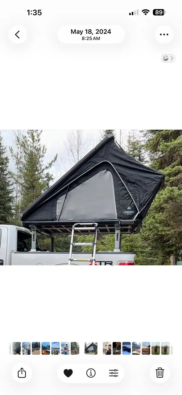 roof top tent in Fishing, Camping & Outdoors in Prince George - Image 2
