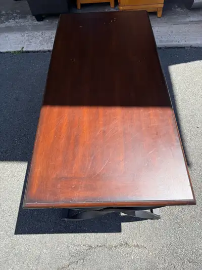 Wood Coffee Table and End Tables, View more