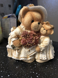 Vintage  cherison teddy bears coin bank $20 firm
