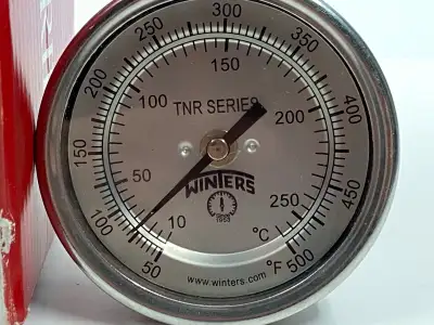 Winters TNR Series 50-500ºF/10-260ºC Thermometer 3"Dial, 4"Probe, View more