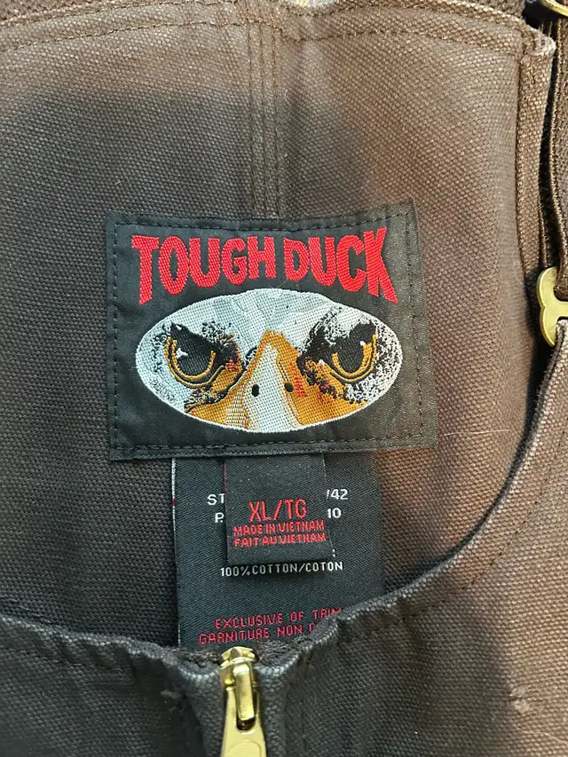 Toughduck (Carhartt style) men’s construction  work overalls in Men's in City of Toronto - Image 4