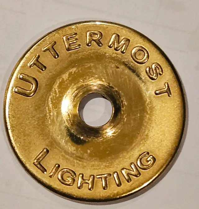 MCM VINTAGE BAMBOO LAMP W/LEATHER LAMP SHADE in Indoor Lighting & Fans in City of Toronto - Image 4