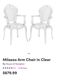 2 chaises designer Milazzo / 2 Milazzo chairs designer