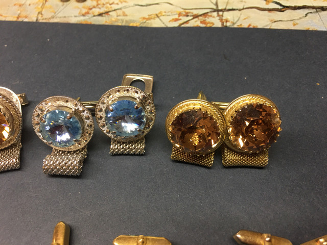 Vintage Stone & Other Cuff Link Sets in Jewellery & Watches in Kitchener / Waterloo - Image 3