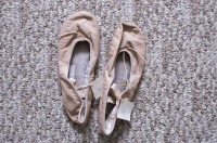 Pink Leather Ballet Slippers 3.5C