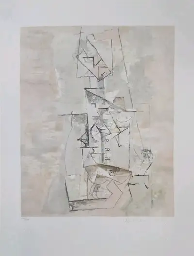 Pablo Picaso limited edition lithography. 500 only made in 1986, View more