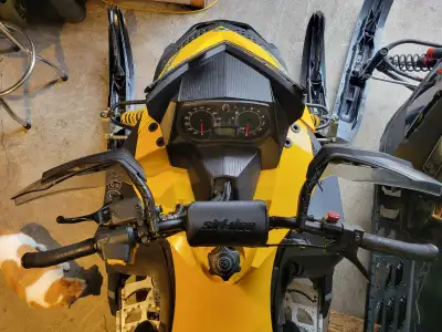 Wife's sled great condition, 2022 pilot Xskis, a few other comfort upgrades like bar setup and handg...