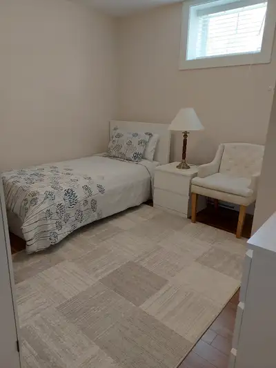 Furnished room for rent close to Mount Saint Vincent University for One Single Female in a clean hou...