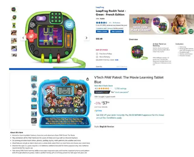 TOYS FOR YOUR FRENCH SPEAKING KIDS in Toys in Norfolk County - Image 2