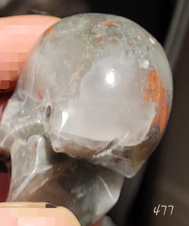 Mini Crâne Skullis de 1½" agate naturelle Mini Skull. dans Art et objets de collection  à Laval/Rive Nord - Image 4