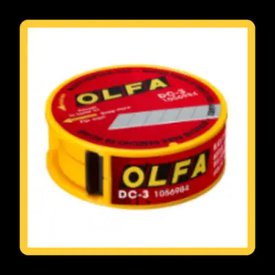 OLFA  BLADES  DISPOSAL CANS  ( Box  of 10 cans), View more